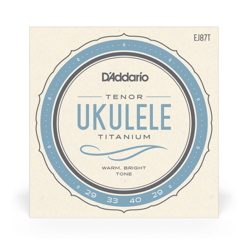Набор струн D'ADDARIO EJ87T TITANIUM UKULELE TENOR